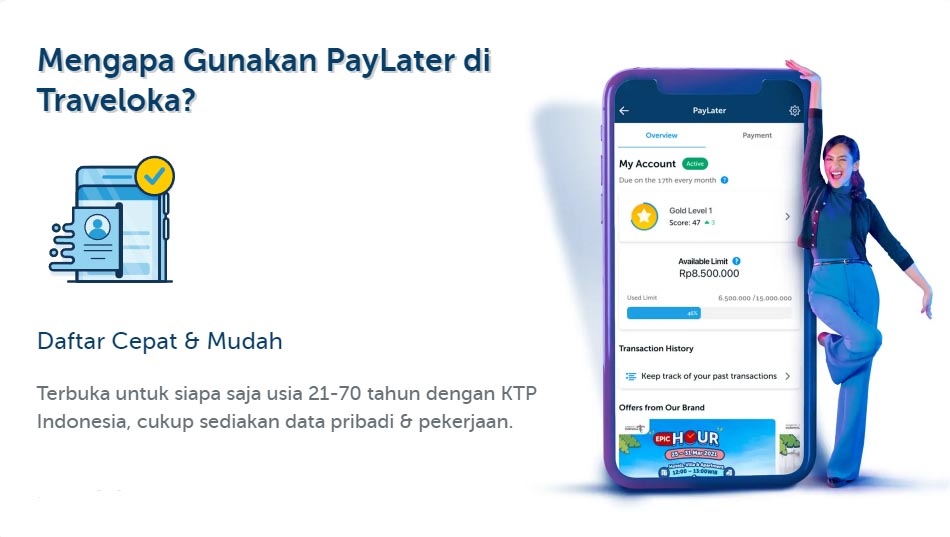 Aplikasi Paylater Traveloka adalah cara mudah untuk membeli tiket Bioskop. FOTO/Net