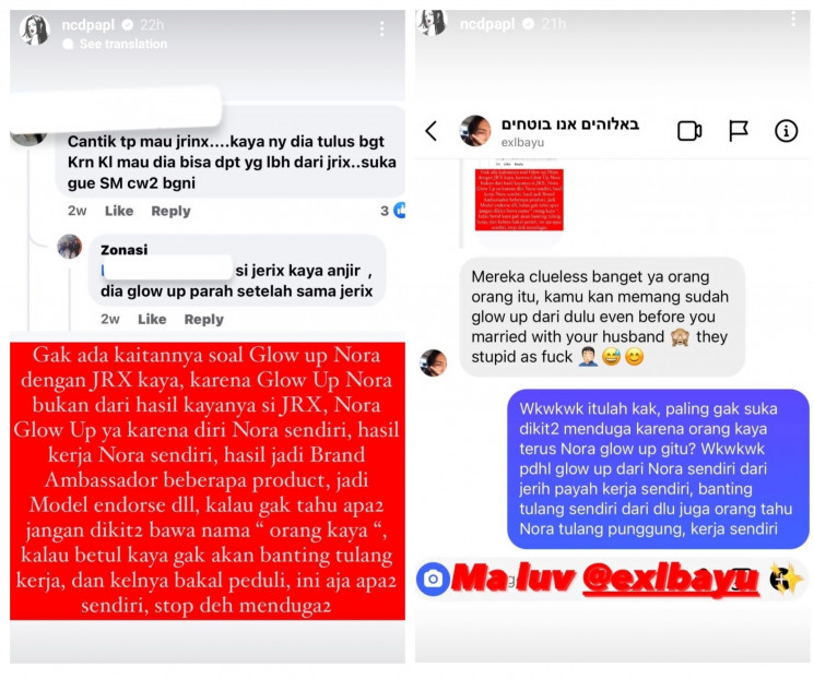 Nora Alexandra Tidak Terima Disebut Tambah Kinclong Karena Jerinx SID