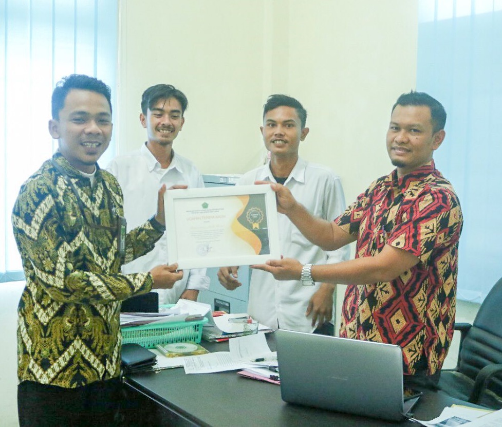 Mahasiswa KPI STAIN-TDM Tuntaskan Magang Di Diskominsa Aceh Barat