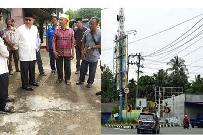 Rawan Kecelakaan, Pj Bupati Minta Fungsikan Traffic Light di Simpang Cot Darat