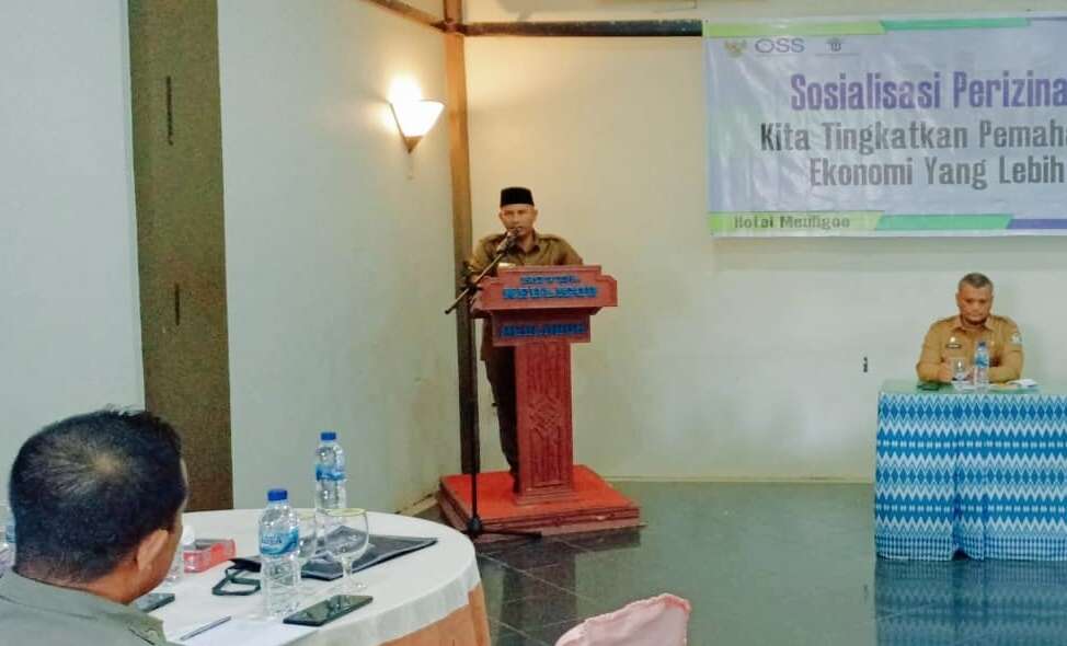 Pemkab Aceh Barat Gelar Bimtek Perizinan Berusaha Berbasis Resiko OSS RBA