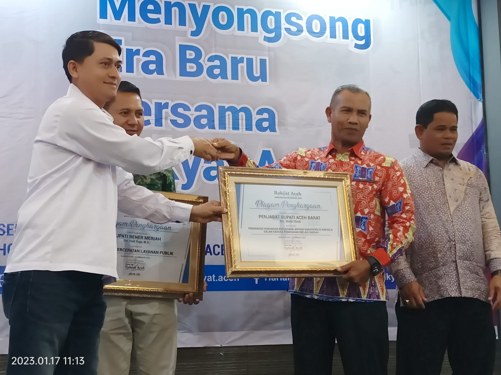 Pemkab Aceh Barat Raih Penghargaan Terbaik Dalam Pengendalian Inflasi Daerah