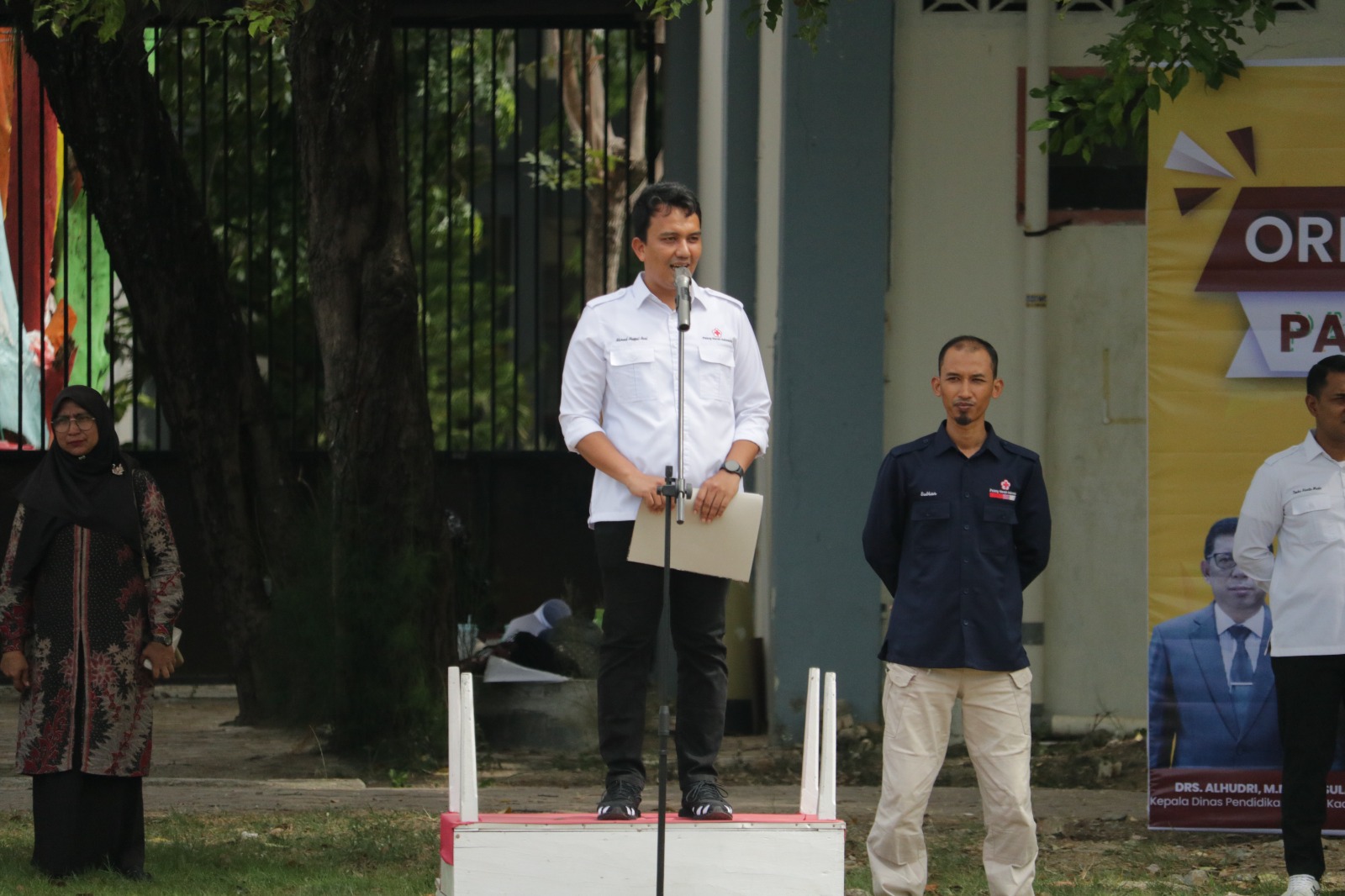 Banda Aceh Chairman Red Cross, Achmad Haeqal Asri. FOTO/Dok. PMI Kota Banda Aceh for Harian Aceh Indonesia. Ⓒ Hak cipta foto di atas dikembalikan sesungguhnya kepada pemilik foto