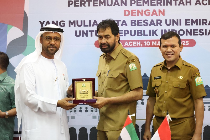 Gubernur dan Wagub Aceh Bahas Investasi Bersama Dubes UEA dan Mubadala Energy