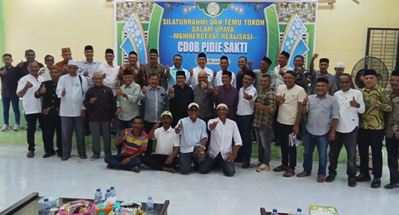 13 Kecamatan Dukung Pemekaran, Pidie Sakti Menuju Daerah Otonomi Baru