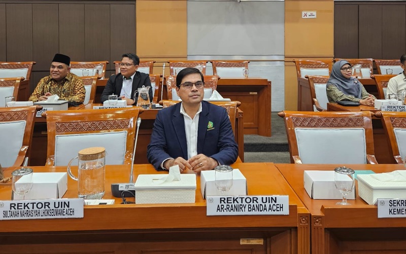 Rektor UIN Ar-Raniry Dorong Komisi VIII DPR Perkuat Dukungan bagi PTKIN