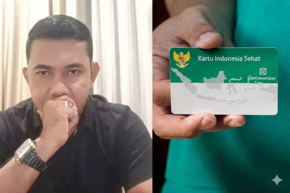 Zulfan alias James NKRI (kiri), Karut BPJS Kesehatan. FOTO/Kolase. Ⓒ Hak cipta foto di atas dikembalikan sesungguhnya kepada pemilik foto