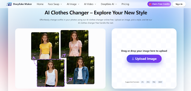 Deepfake Maker Clothes Changer: The Ultimate Guide to AI Outfit Transformation. FOTO/Net. Ⓒ Hak cipta foto di atas dikembalikan sesungguhnya kepada pemilik foto