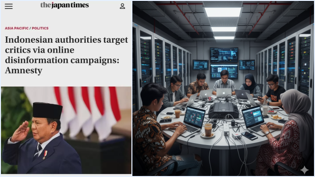 Media Jepang Soroti Pemerintah Prabowo dan Militer Memakai Buzzer untuk Bungkam Kritik Publik
