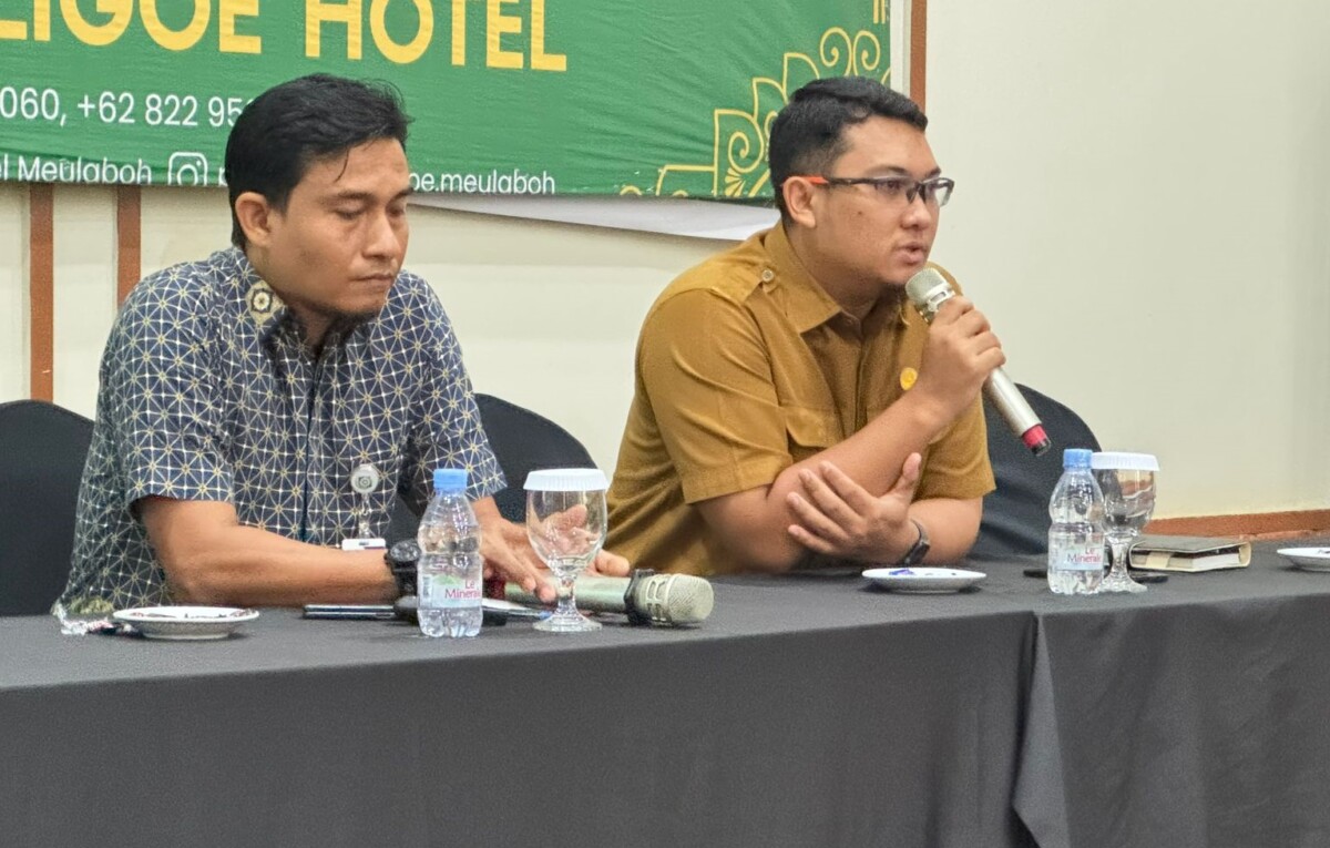 Kepala BPJS Kesehatan Cabang sedang sosialisasi JKN PPU, FOTO/ist