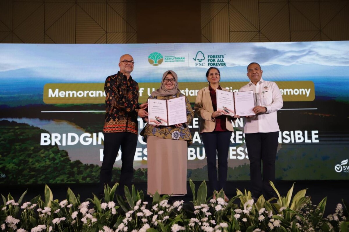 Kementerian Kehutanan RI dan FSC Teken MoU Strategis, Dorong Pengelolaan Hutan Berkelanjutan dan Perkuat Daya Saing Global