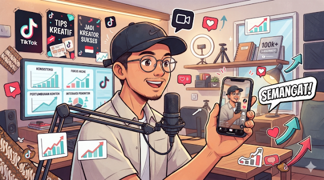 Konsistensi dan Fokus Niche: Pelajaran Terbesar yang Saya Dapatkan Selama Menjadi Kreator TikTok