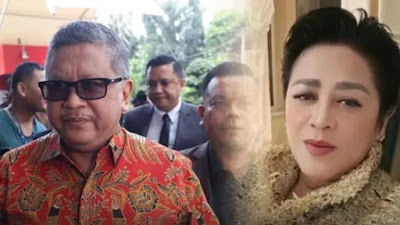 Pengamat militer, Rahakundini Laspetrini atau lebih dikenal Connie Rahakundini Bakrie mengklaim sejumlah bukti dokumen yang dimiliki Sekjen PDIP, Hasto Kristiyanto. FOTO/Kolase. Ⓒ Hak cipta foto di atas dikembalikan sesungguhnya kepada pemilik foto