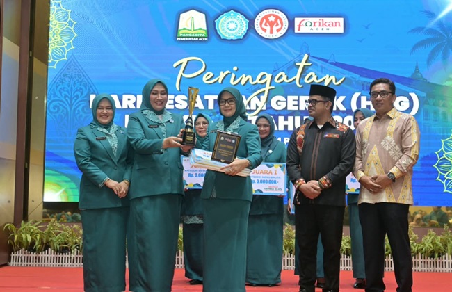Plt Sekda Aceh Buka Rakerda Dekranasda Se-Aceh 2026