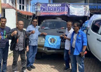 PWI Aceh Distribusikan Bantuan Darurat untuk Wartawan Terdampak Bencana