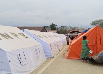 Bencana atau Pencitraan? Tenda BNPB Dipasang Mendadak Jelang Kunjungan Prabowo