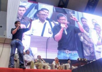 Akademisi sekaligus pengamat Politik, Rocky Gerung. FOTO/Net