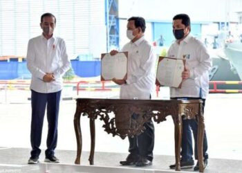 Defend ID Diluncurkan, Presiden Saksikan Kerja Sama Erick dan Prabowo