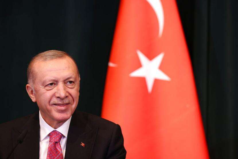 Presiden Turki Recep Tayyib Erdogan. FOTO/Anadolu Agency