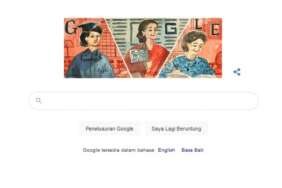 Google memperingati kelahiran salah satu tokoh pers perempuan Indonesia bernama Siti Latifah Herawati Diah.