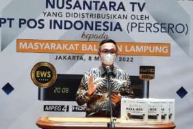 PT  Pos  Indonesia  (Persero) bekerjasama dengan PT Nusantara Media Mandiri menyelenggarakan peresmian Pengiriman Perdana Perangkat Set Top Box (STB) Bantuan Pemerintah Untuk Rumah Tangga Miskin Analog Switch Off (ASO) Tahap I untuk provinsi Bali dan Provinsi Lampung.