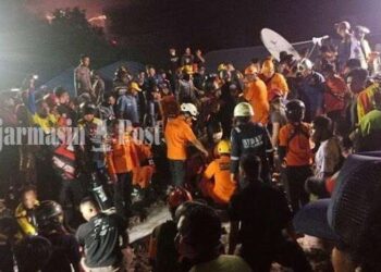 Korban Selamat di Dalam Reruntuhan Alfamart Gambut Selama 3 Jam, Berzikir dan Salawat