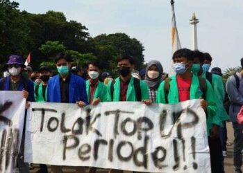 Mahasiswa Tantang Presiden Jokowi Keluarkan Pernyataan Resmi Menolak Tegas Penundaan Pemilu 2024