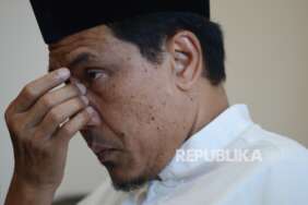 Mantan Sekretaris Umum Front Pembela Islam (FPI) Munarman. FOTO/Republika