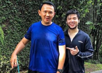 Nicholas Sean, anak Basuki Tjahja Purnama alias Ahok. FOTO/Net