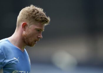Pemain Manchester City Kevin De Bruyne