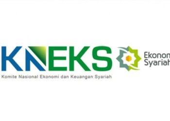 Logo Komite Nasional Ekonomi Dan Keuangan Syariah (Kneks).