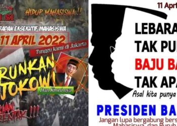 Tagar #GoodbyeJokowi menjadi trending topic di Twitter, terhitung pagi hari ini, Rabu (6/4/2022). FOTO/Net