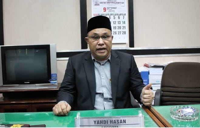 Anggota Dewan Perwakilan Rakyat Aceh (Dpra), Yahdi Hasan. Foto/Dok. Fraksi Partai Aceh