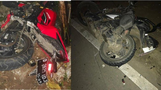 Dua Motor Adu Banteng di Bekasi, Tiga Orang Tewas di Tempat Termasuk Polisi