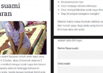 Geger! Lowongan Kerja Jadi Suami Bayaran Kontrak 2 Tahun Rp50 Juta, Warganet: Bismillah...