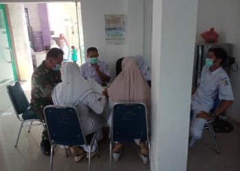 Aktif Pantau Situasi Di Wilayah, Babinsa Selalu Update Data Virus Covid 19