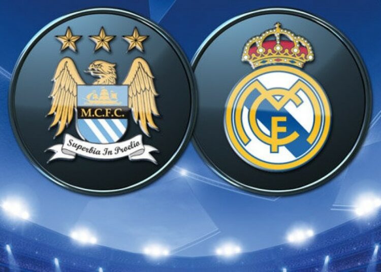 Manchester City Vs Real Madrid.