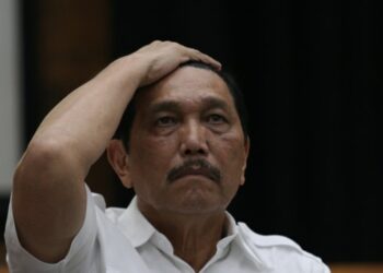 Menteri Koordinator bidang Kemaritiman dan Investasi, Luhut Binsar Pandjaitan. FOTO/Net