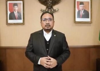 Menag Yaqut Ucapkan Selamat Idul Fitri Bawa-bawa 7 Juta Anggota Ansor, Netizen: Norak Amat Sih!