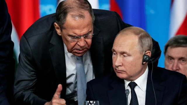 Menlu Putin: Barat Telah Menyatakan Perang Total Terhadap Rusia