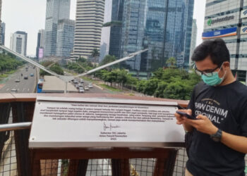 Pendukung Jokowi Jatuh Hati pada Keindahan Jakarta Era Anies, Netizen: Semoga yang Lain Sadar