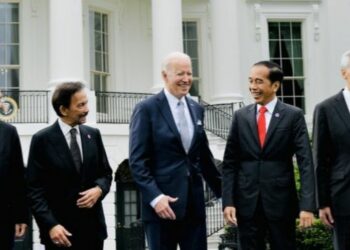 Presiden Joko Widodo (Jokowi) dalam KTT Khusus ASEAN-AS di Amerika Serikat (AS). FOTO/Net