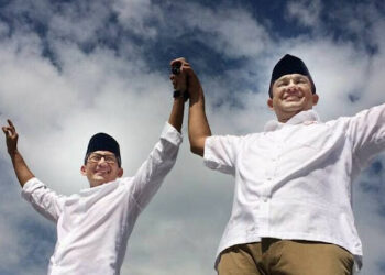 Anies Baswedan dan Sandiaga Uno. FOTO/Net