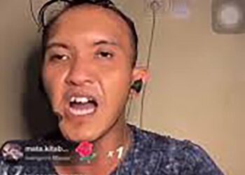 Caisar sanggup melakukan live streaming di TikTok selama 24 jam. FOTO/Tiktok