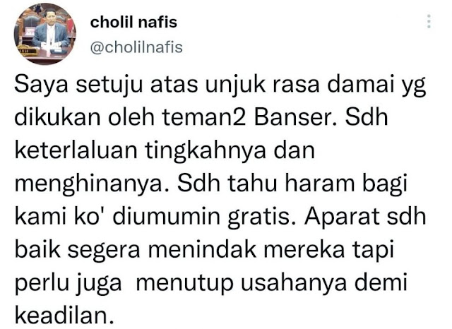 Dukung Banser Demo Holywings, Ketua MUI: Sudah Keterlaluan Tingkah dan Menghinanya