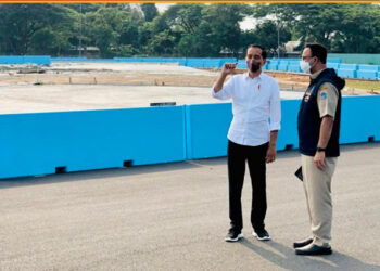 Hari Ini Jokowi Akan Saksikan Balapan Formula E
