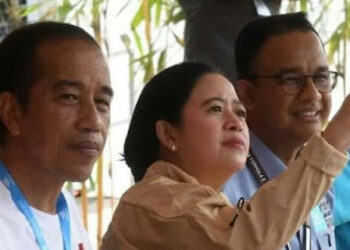 Jokowi, Puan, dan Anies Mesra, Mestinya Giring Cs Tobat