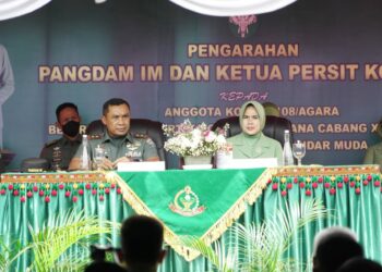 Kunker ke Kodim 0108/Agara, Pangdam IM Minta Anak Buahnya Hindari Paham Radikalisme