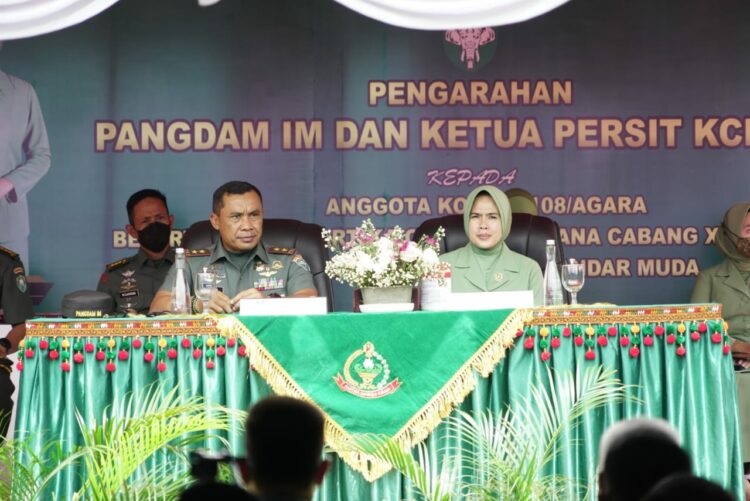 Kunker ke Kodim 0108/Agara, Pangdam IM Minta Anak Buahnya Hindari Paham Radikalisme