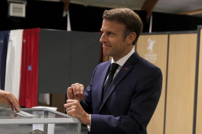 Macron Kehilangan Suara Mayoritas di Parlemen  